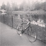 First session with #roadbike #london #chiswickpark