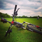 #teddington #teddingtonlock #mountainbiking #cycling #london #cube #cubeltdrace #hardtail #rockshox