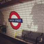 La stazione più antica del mondo!! #london #londra #bakerstreet #tube #station #underground #sherlockholmes #holmes #sherlock #uk #detective #subway #watson #doctorwatson